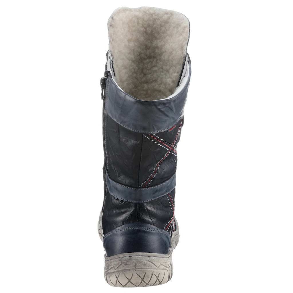 KRISBUT Winterstiefel Mit Kontrastnähten Verziert Varioschaft Online Kaufen
