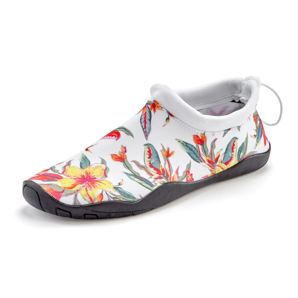 LASCANA Badeschuh Aquaschuh Slipper Wasserschuh Ultraleicht Und Schnelltrocknend VEGAN