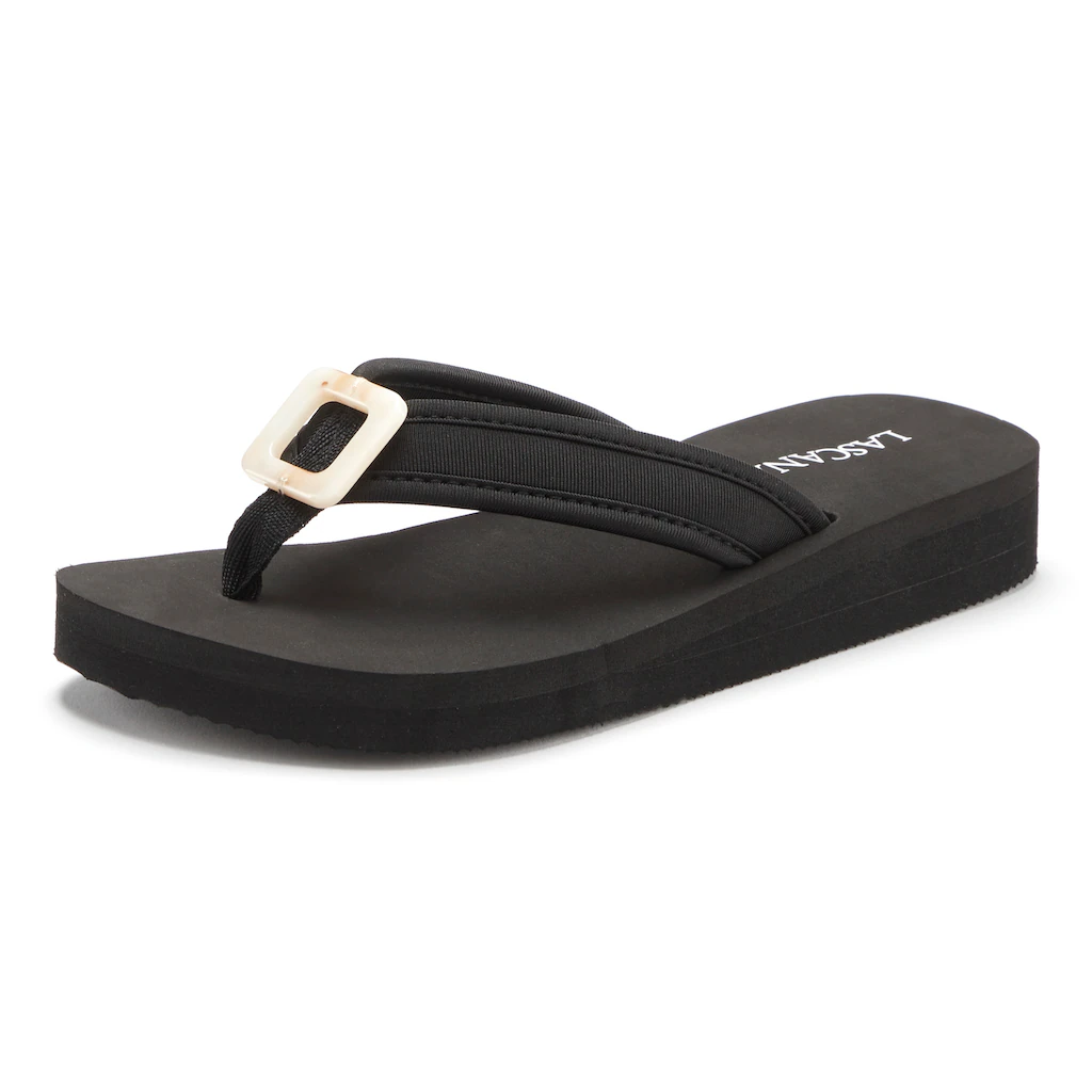 LASCANA Badezehentrenner mit Zier Applikation VEGAN