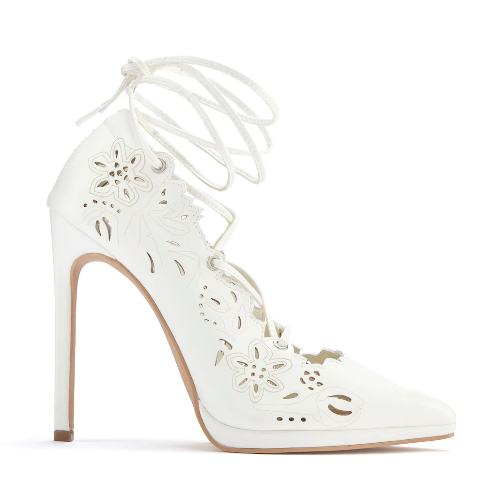 LASCANA Belle Affaire High-Heel-Pumps Stiletto Pump Mit Abnehmbaren Schnürbänder