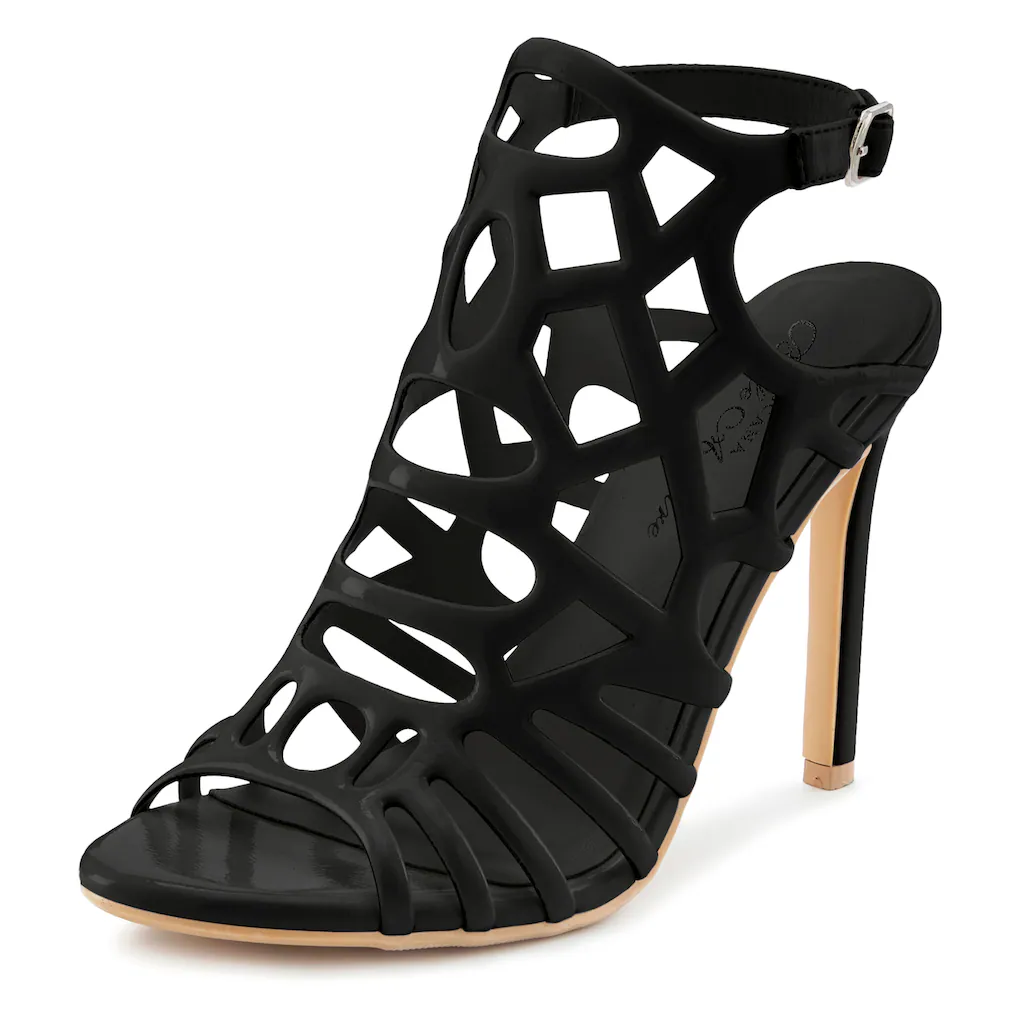 LASCANA Belle Affaire High-Heel-Sandalette Sandalette Sandale Mit Cut Outs