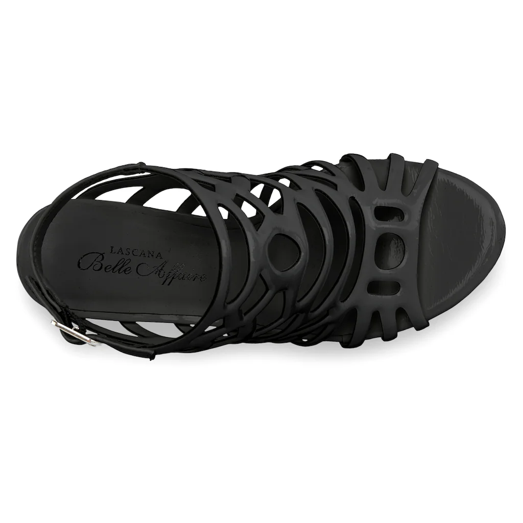 LASCANA Belle Affaire High-Heel-Sandalette Sandalette Sandale Mit Cut Outs