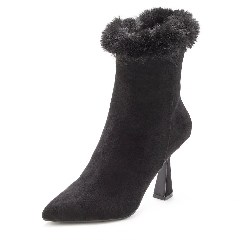 LASCANA Belle Affaire High-Heel-Stiefelette Ankleboots Mit Reißverschluss