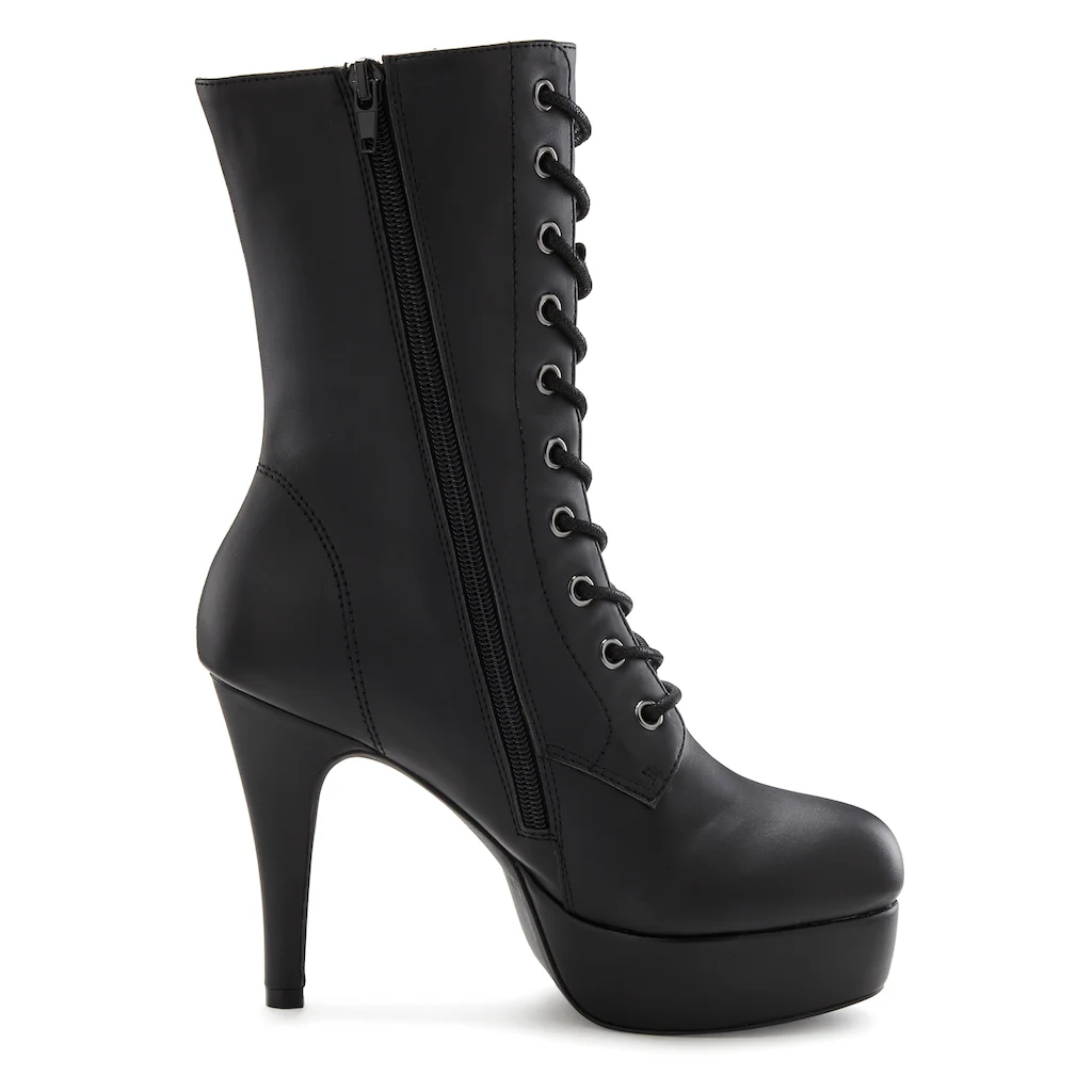 LASCANA Belle Affaire Schnürstiefelette High-Heel-Boots Mit Plateauabsatz