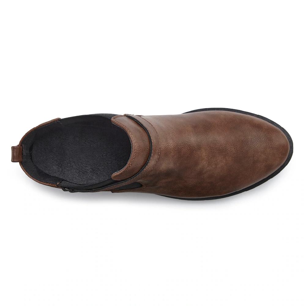 LASCANA Chelseaboots Stiefelette Ankle Boots Mit Stretch-Einsatz VEGAN Online Kaufen