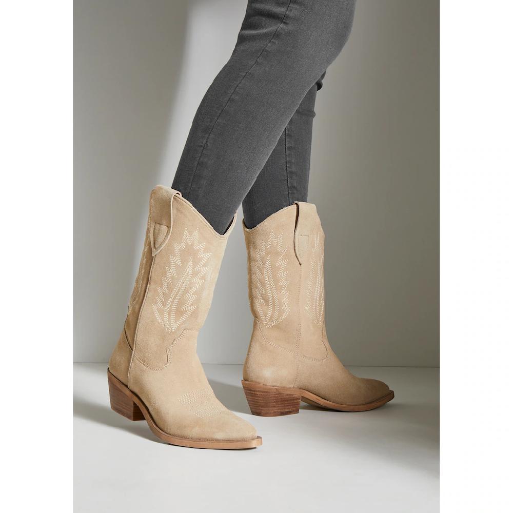 LASCANA Cowboy Boots Aus Hochwertigem Leder Online Kaufen