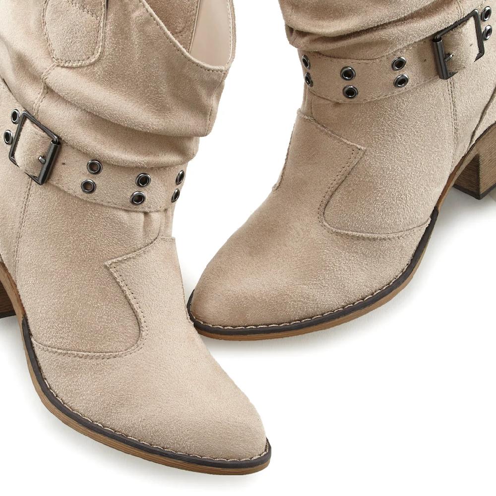 LASCANA Cowboy Stiefelette Cowboy Boots Western Stiefelette Ankleboots VEGAN Kaufen