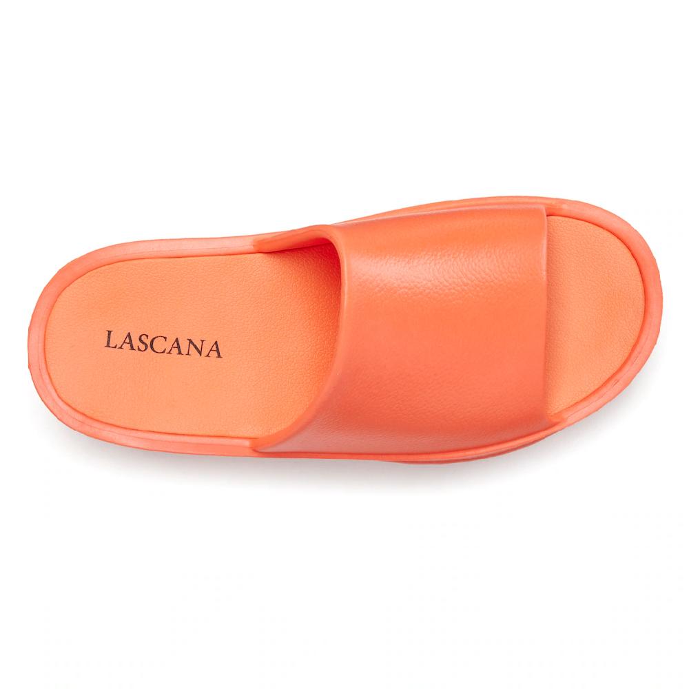 LASCANA Pantolette Mule Sandale Offener Schuh Mit Plateausohle