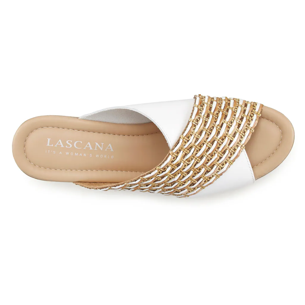 LASCANA Pantolette Mule Sandale Offener Schuh Mit Blockabsatz ▷ Für
