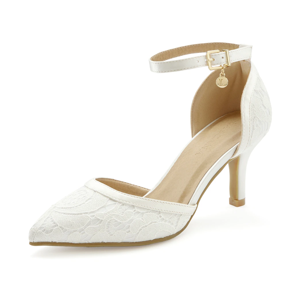 LASCANA Pumps Riemchenpumps Mit Bequemer Absatzhöhe VEGAN Online Bestellen