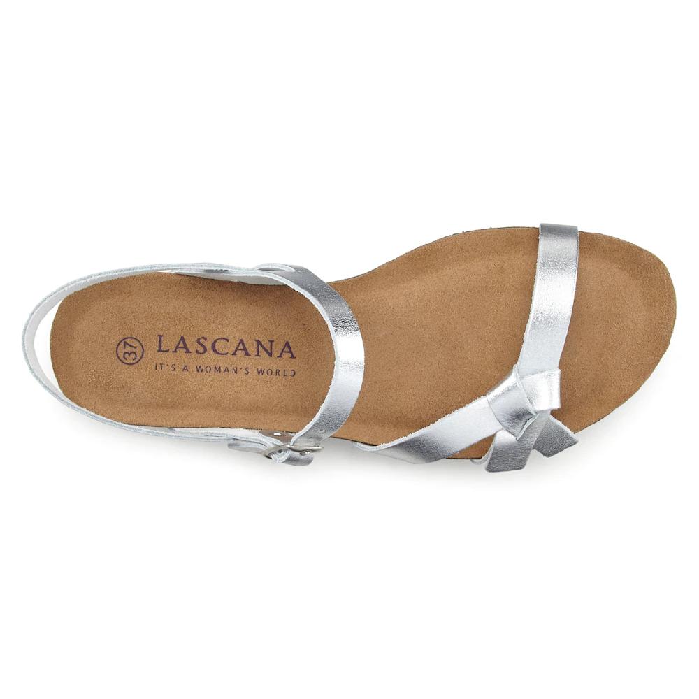 LASCANA Sandale Sandalette Sommerschuh Aus Leder