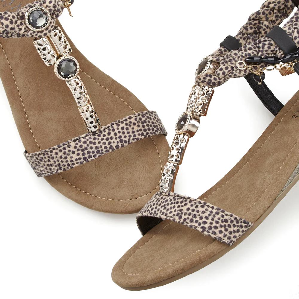 LASCANA Sandale Sandalette Sommerschuh Im Festival-Look VEGAN Online Bestellen