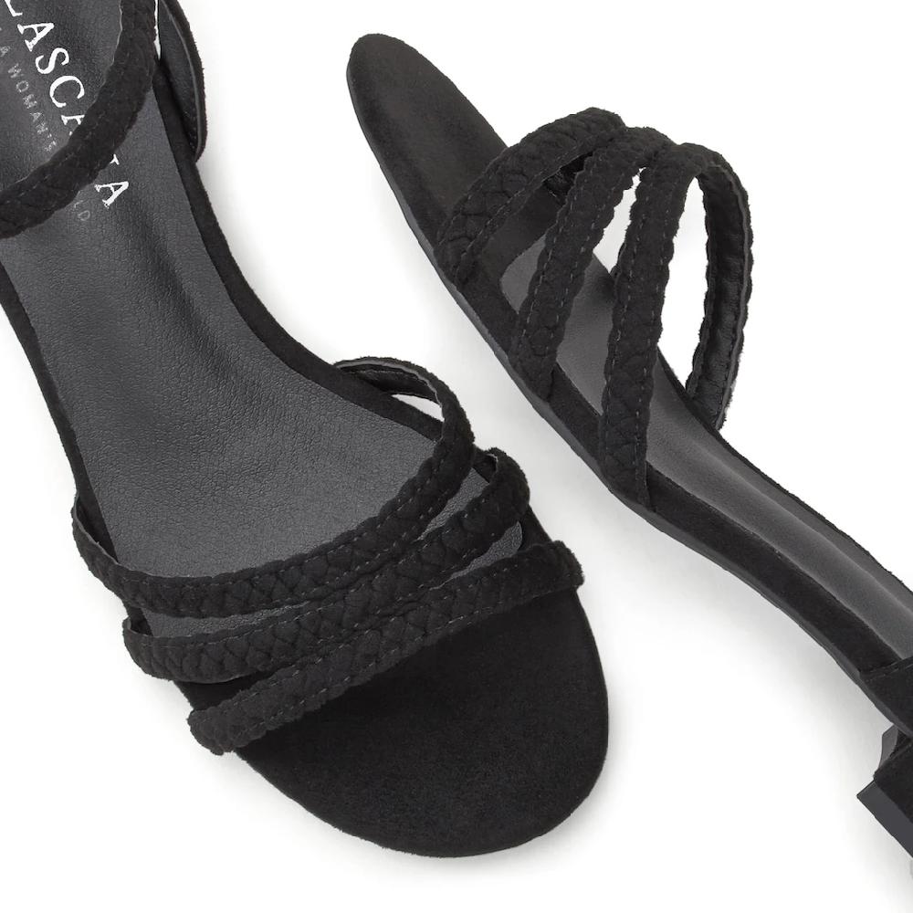 LASCANA Sandale Sandalette Sommerschuh Mit Geflochtenen Riemchen VEGAN Kaufen