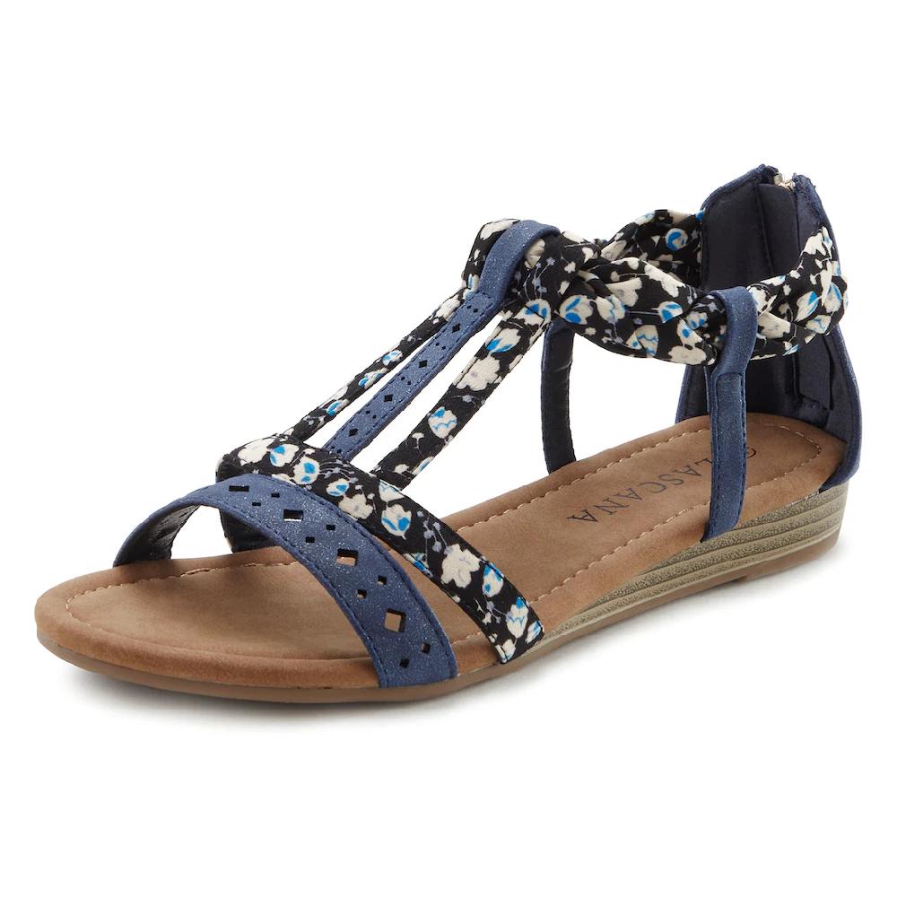 LASCANA Sandale Sandalette Sommerschuh Mit Riemchen Im Festival-Look VEGAN Bestellen