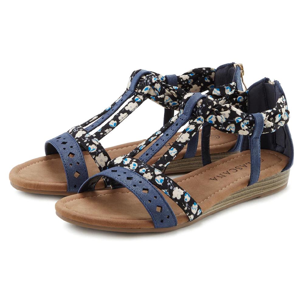 LASCANA Sandale Sandalette Sommerschuh mit Riemchen im Festival-Look VEGAN bestellen