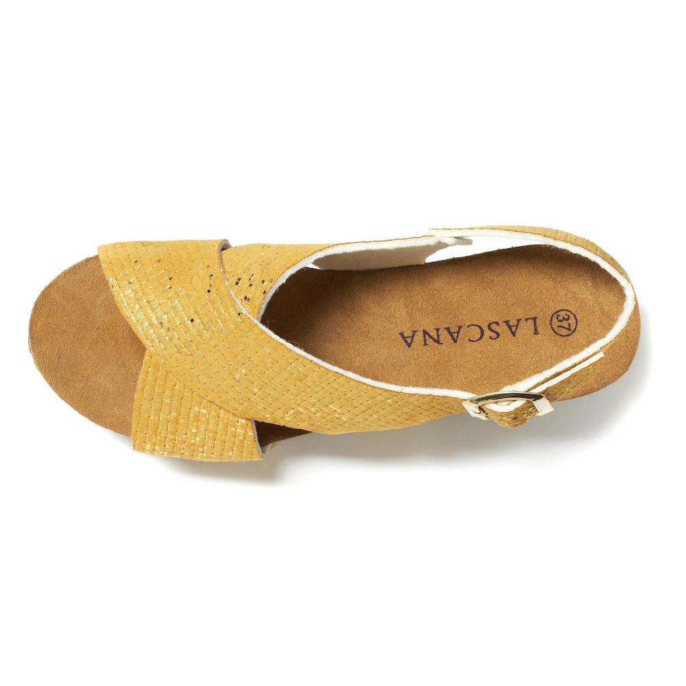 LASCANA Sandalette Mit Ergonomischem Korkfußbett Online Kaufen