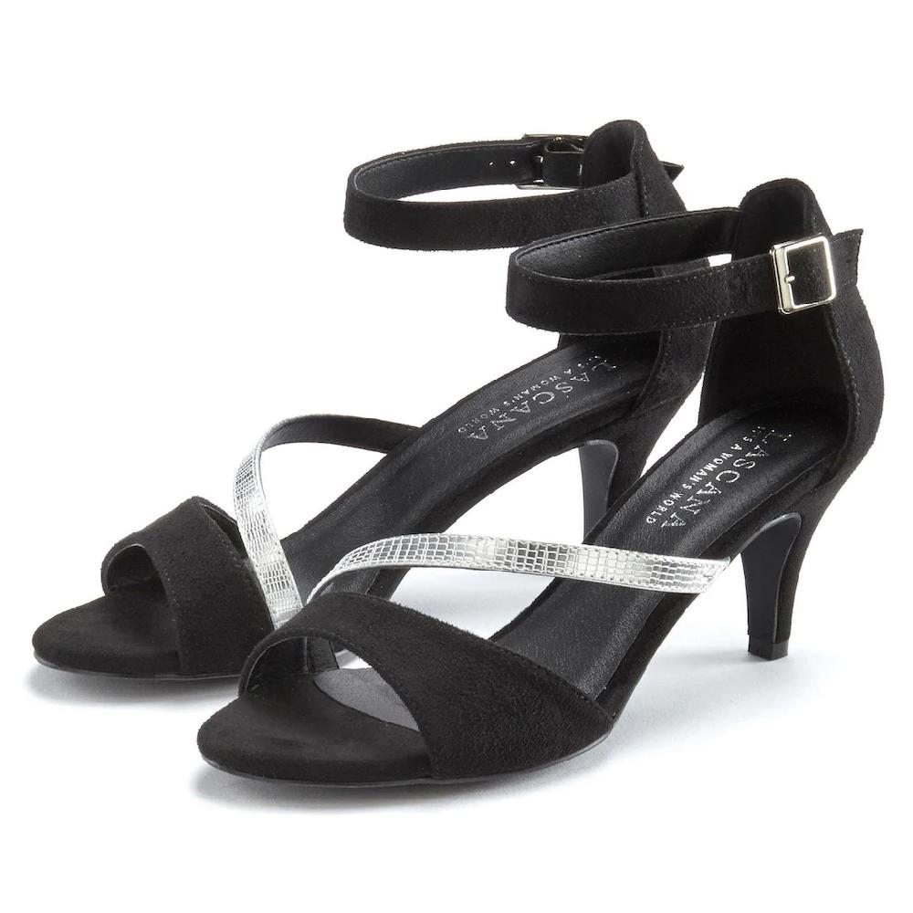 LASCANA Sandalette Mit Raffiniertem Riemchen