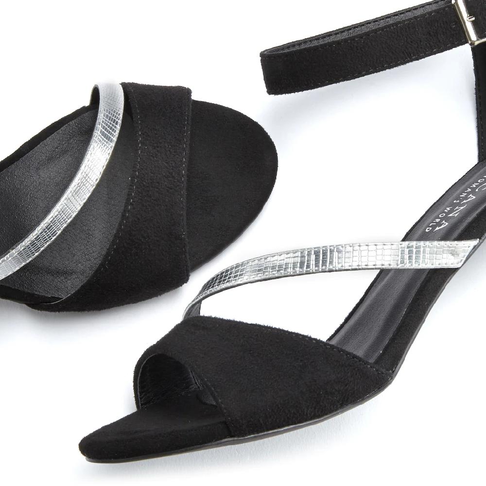 LASCANA Sandalette Mit Raffiniertem Riemchen