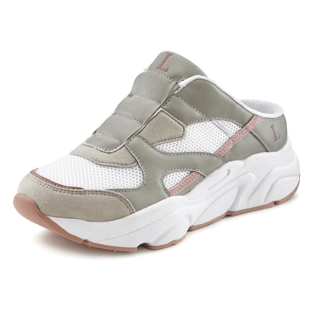 LASCANA Slip-On Sneaker mit Chunky Sohle Sabot Clog Freizeitschuh ▷ für