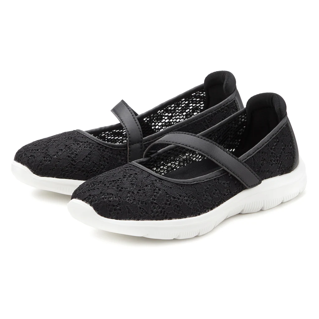 LASCANA Slipper Halbschuh superleicht und bequem mit modischer Spitze VEGAN online bestellen