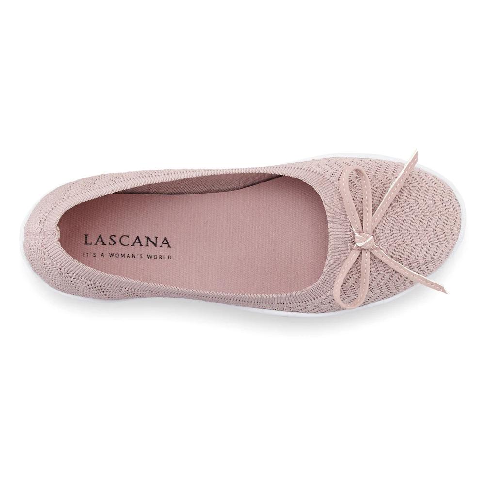 LASCANA Sneaker Ballerinas Mit Flacher & Flexibler Sohle Superleicht Slipper Halbschuh VEGAN ▷ Für