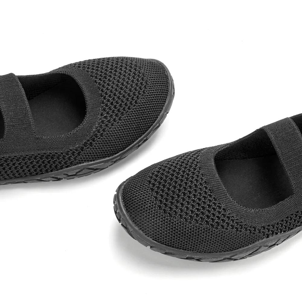 LASCANA Sneaker Ballerinas »Riemchenballerina Slip-On-Sneaker« Freizeitschuh Slipper Halbschuh Superleicht Flexible Sohle VEGAN Bestellen