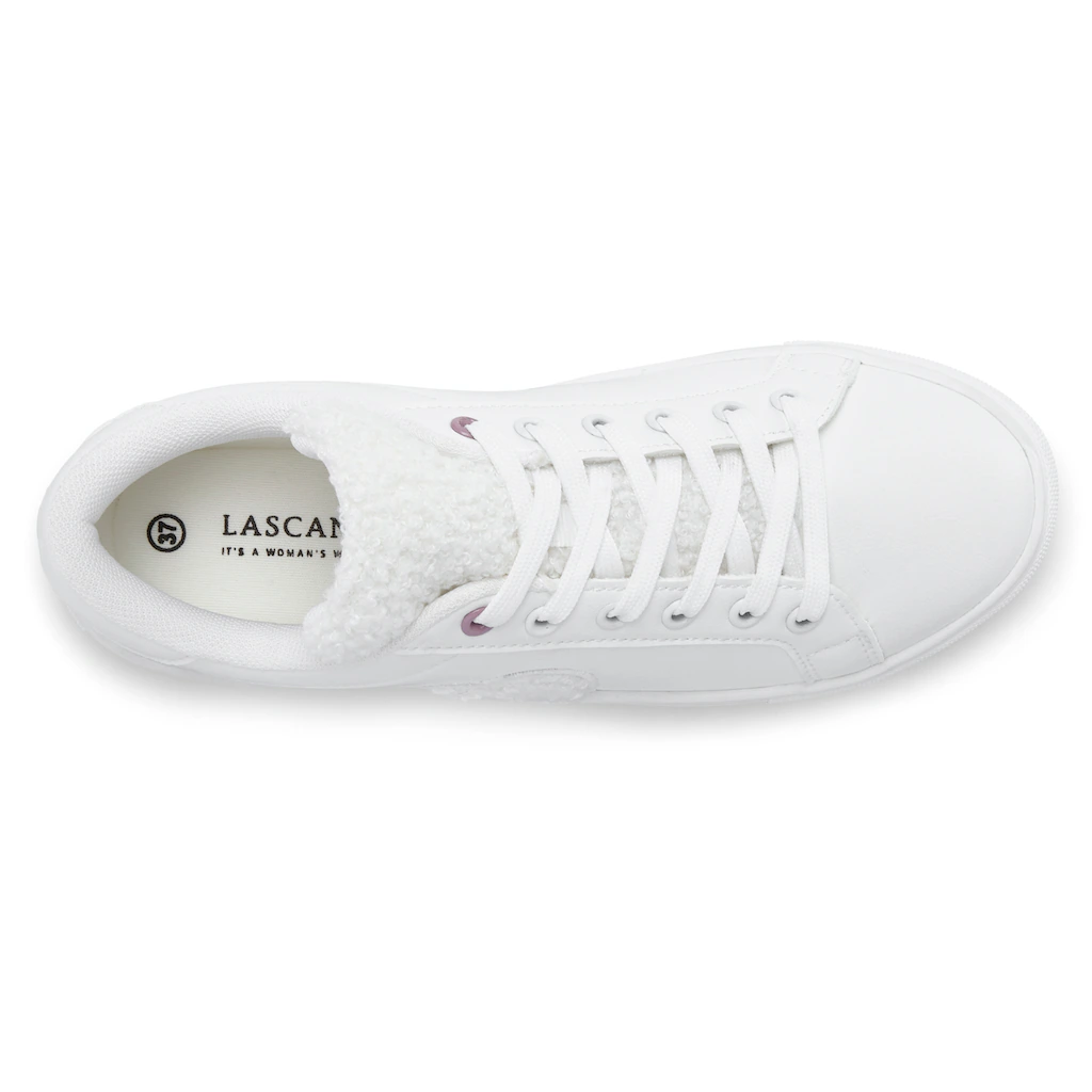 LASCANA Sneaker Freizeitschuh Halbschuh Mit Kleinem Herz Patch VEGAN Online Bestellen