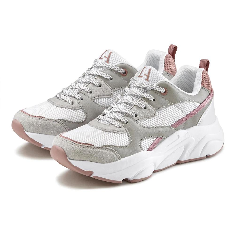 LASCANA Sneaker Mit Ultraleichter Chunky-Sohle Schnürhalbschuh Freizeitschuh Kaufen