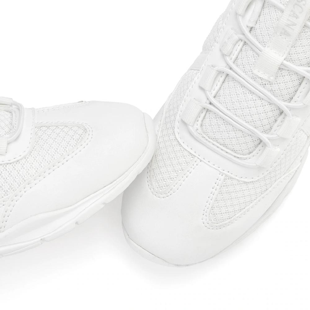 LASCANA Sneaker Slip-On Freizeitschuh Halbschuh Mit Elastischen Schnürbändern VEGAN Kaufen