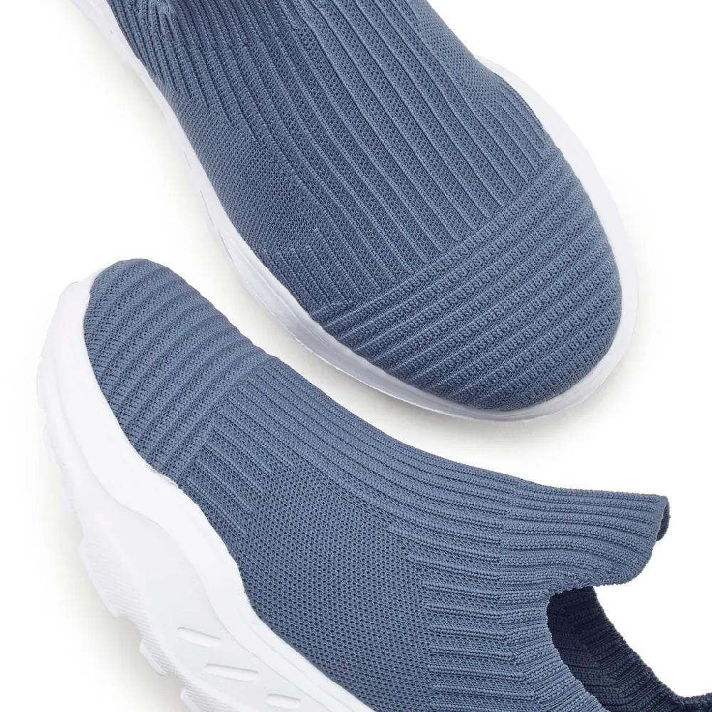 LASCANA Sneaker »Slip-On-Sneaker Halbschuh Slipper« Freizeitschuh Elastisches Mesh Leichte Sohle VEGAN Bestellen