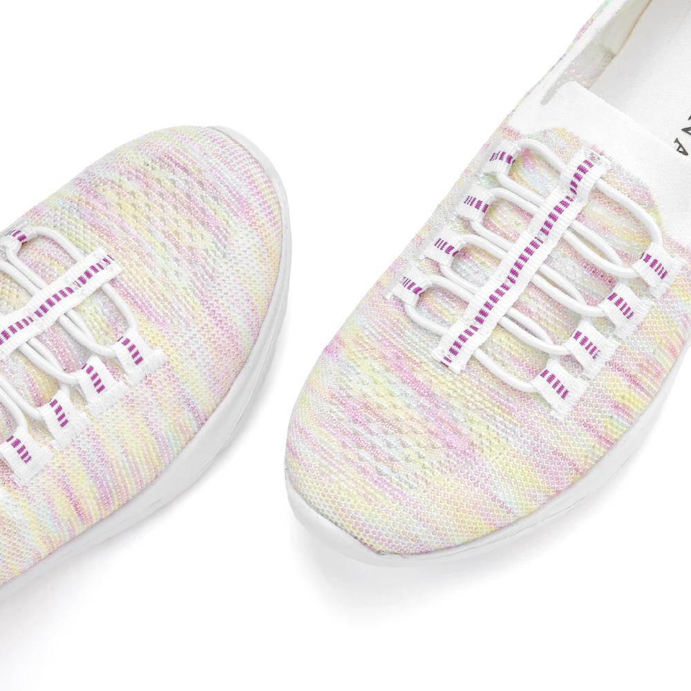 LASCANA Sneaker Slipper Halbschuh Zum Reinschlüpfen Leichtes Meshmaterial VEGAN