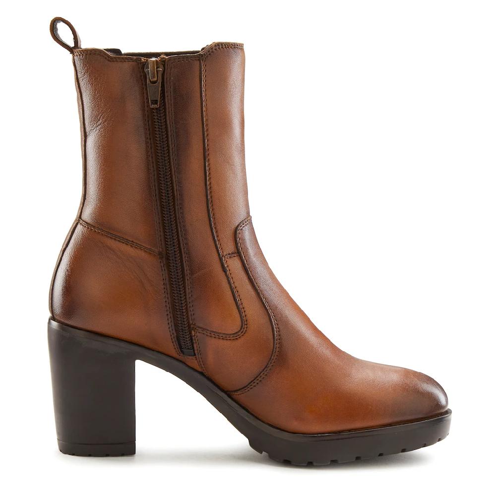 LASCANA Stiefelette Aus Leder Im Chelsea-Look Stiefel Boots Online Bestellen