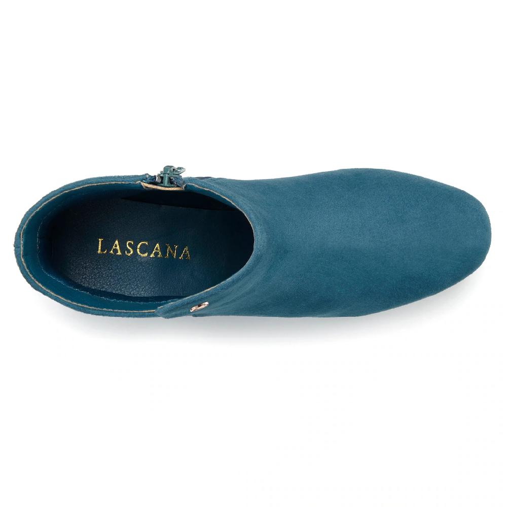 LASCANA Stiefelette Mit Bequemen Blockabsatz Ankle Boots Stiefel VEGAN ▷ Für