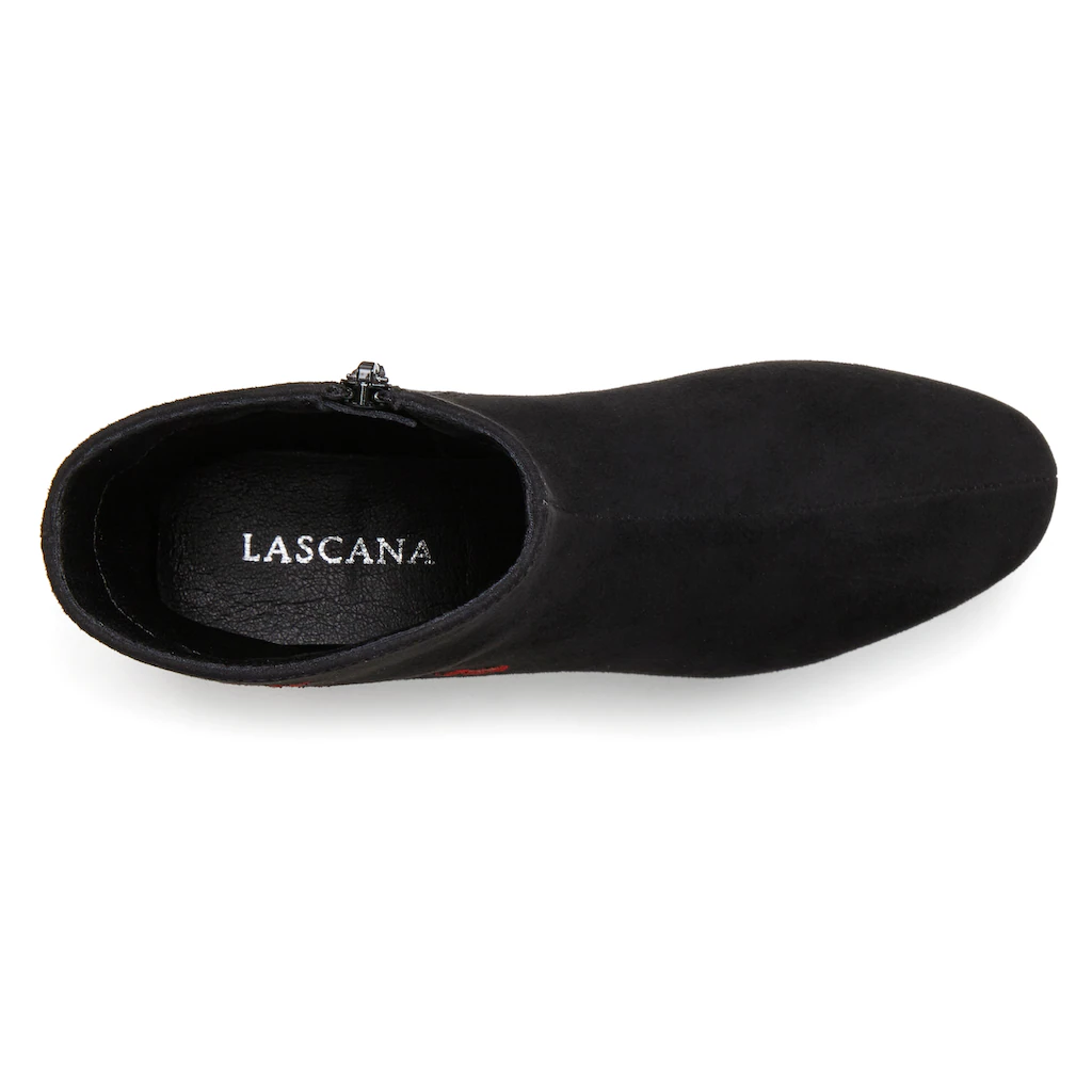 LASCANA Stiefelette Mit Floralem Muster Stiefel Boots VEGAN Kaufen