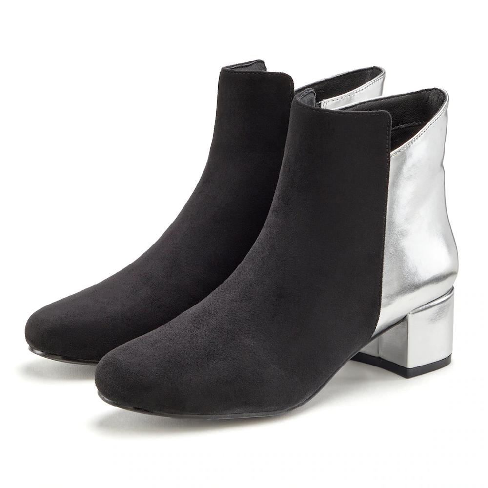 LASCANA Stiefelette mit komfortablem Blockabsatz Stiefel Boots VEGAN ▷ für