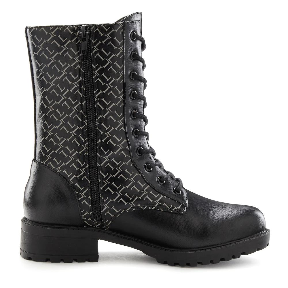 LASCANA Stiefelette Mit Modischem Druck Stiefel Boots VEGAN Online Kaufen