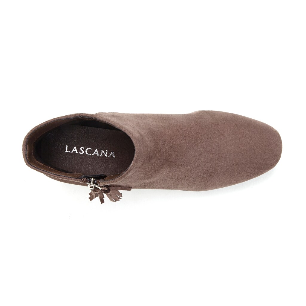 LASCANA Stiefelette Stiefel Boots Mit Bequemem Blockabsatz VEGAN Online Bestellen