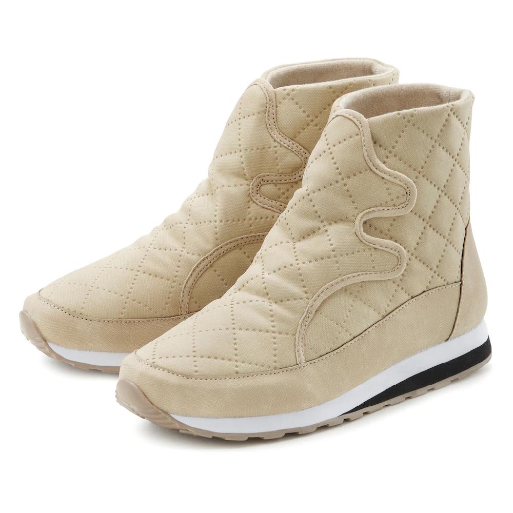 LASCANA Stiefelette »Stiefel Winterstiefel sportive Boots « Stiefel Boots im sportiven Look mit modischer Stepp-Optik VEGAN online kaufen