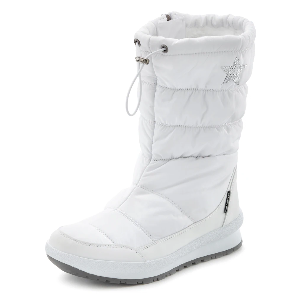 LASCANA Winterstiefel Mit Warmfutter & Wasserabweisend Winterboot Stiefelette Profilsohle Online Bestellen