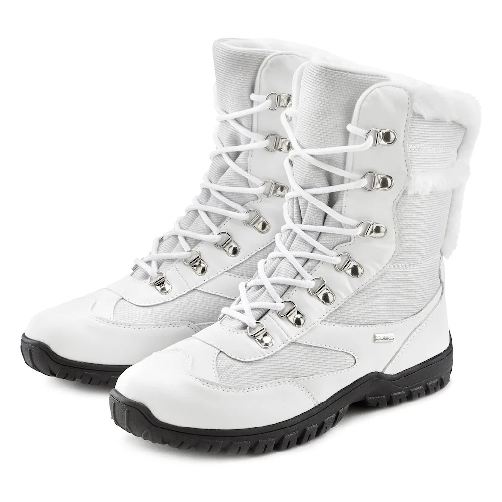 LASCANA Winterstiefel »Snow Boots Stiefelette « Snow Boots Outdoor Stiefelette Wind & Wasserabweisend Profilsohle Online Kaufen