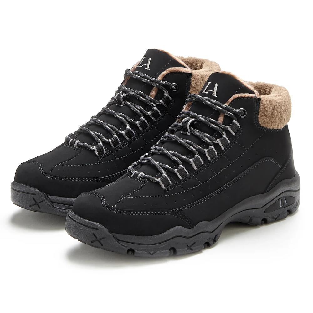 LASCANA Winterstiefelette Mit Robuster Sohle Kuscheliges Warmfutter Outdoor Boots Ankle Sneaker Kaufen