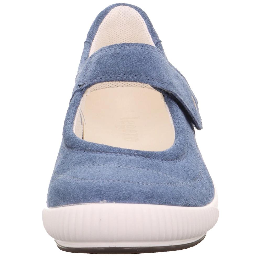 Legero Riemchenballerina »TANARO 5.0« Slipper Ballerina Schlupfschuh Mit Wechselfußbett Und Klettriegel ▷ Für