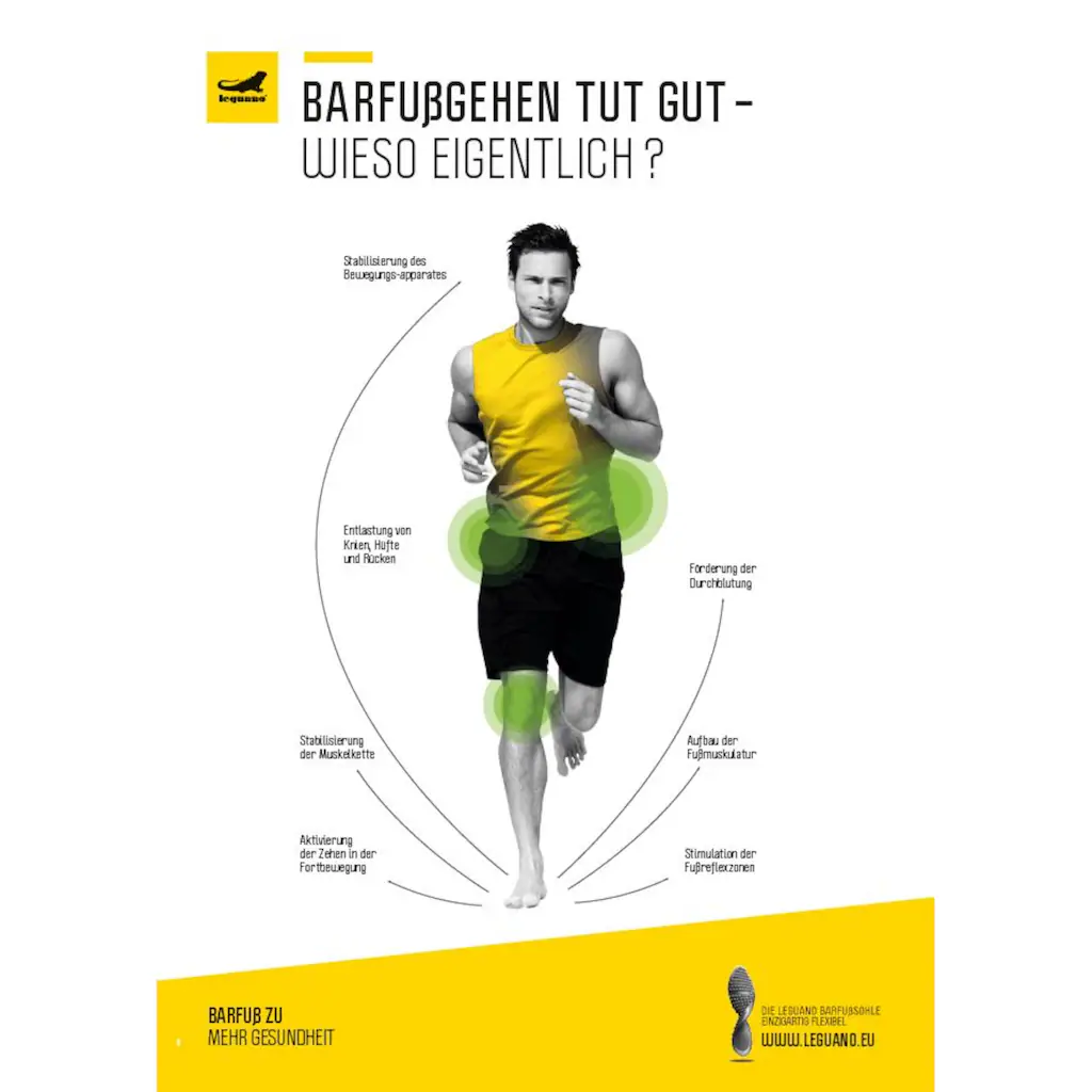 Leguano Barfußschuh »Galaxo« Komfortschuh Flats Schnürschuh Mit Spezieller Halbkugel-Laufsohle Bestellen