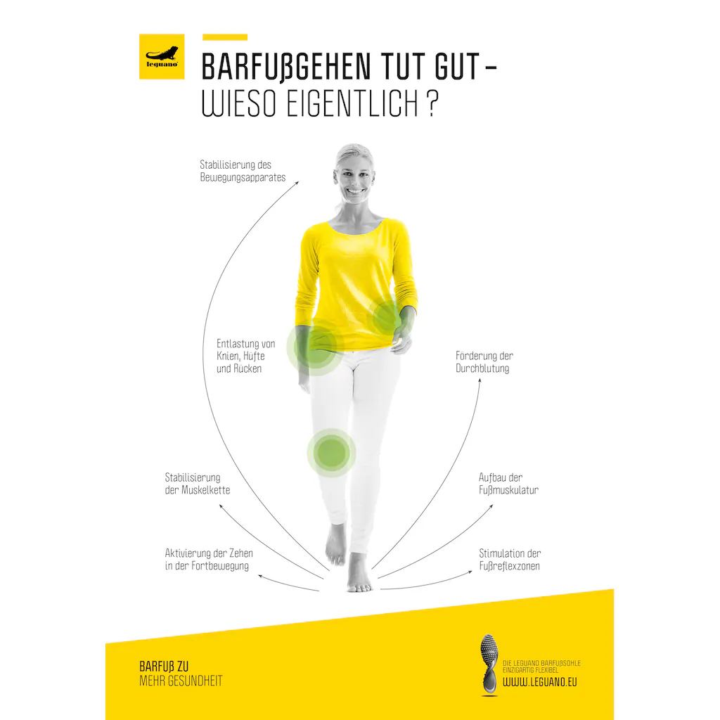 Leguano Barfußschuh »JASPAR« Bequemschuh Schnürboots Mit Speziell Entwickelter Laufsohle Online Bestellen