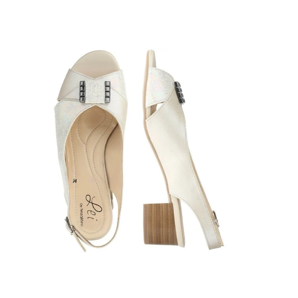 Lei By Tessamino Sandalette »Luisa« In Modischer Glitzeroptik Online Bestellen