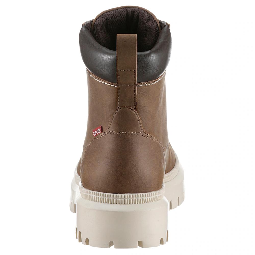 Levi's® Schnürboots »Lennox« Blockabsatz Schnürstiefelette Boots Gepolsterter Schaftrand Online Kaufen