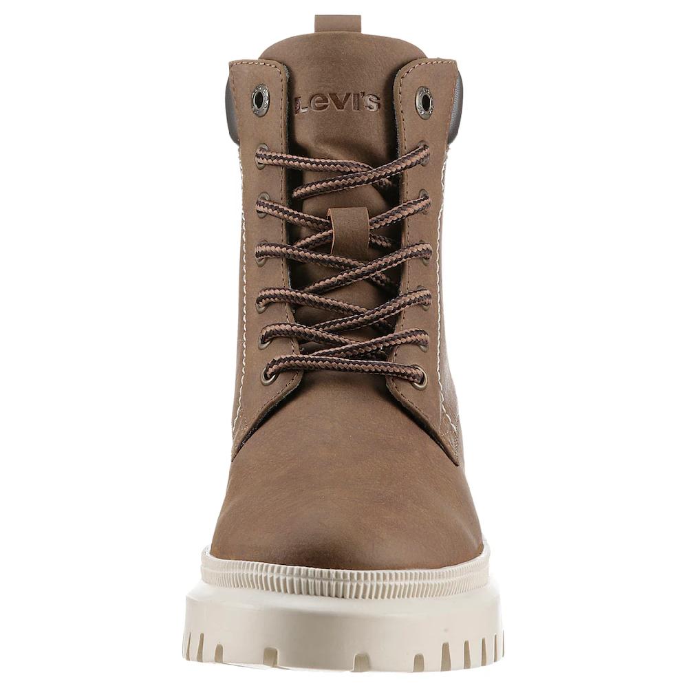 Levi's® Schnürboots »Lennox« Blockabsatz Schnürstiefelette Boots Gepolsterter Schaftrand Online Kaufen