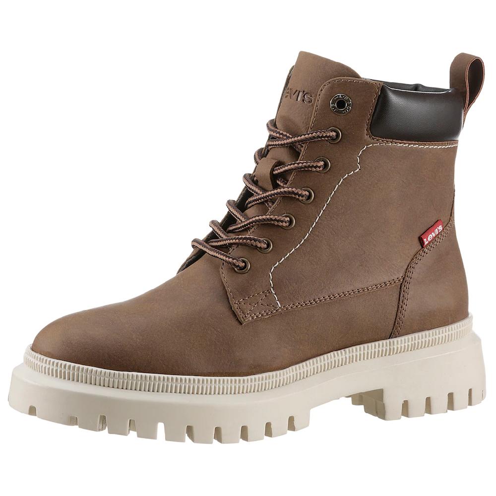 Levi's® Schnürboots »Lennox« Blockabsatz Schnürstiefelette Boots gepolsterter Schaftrand online kaufen