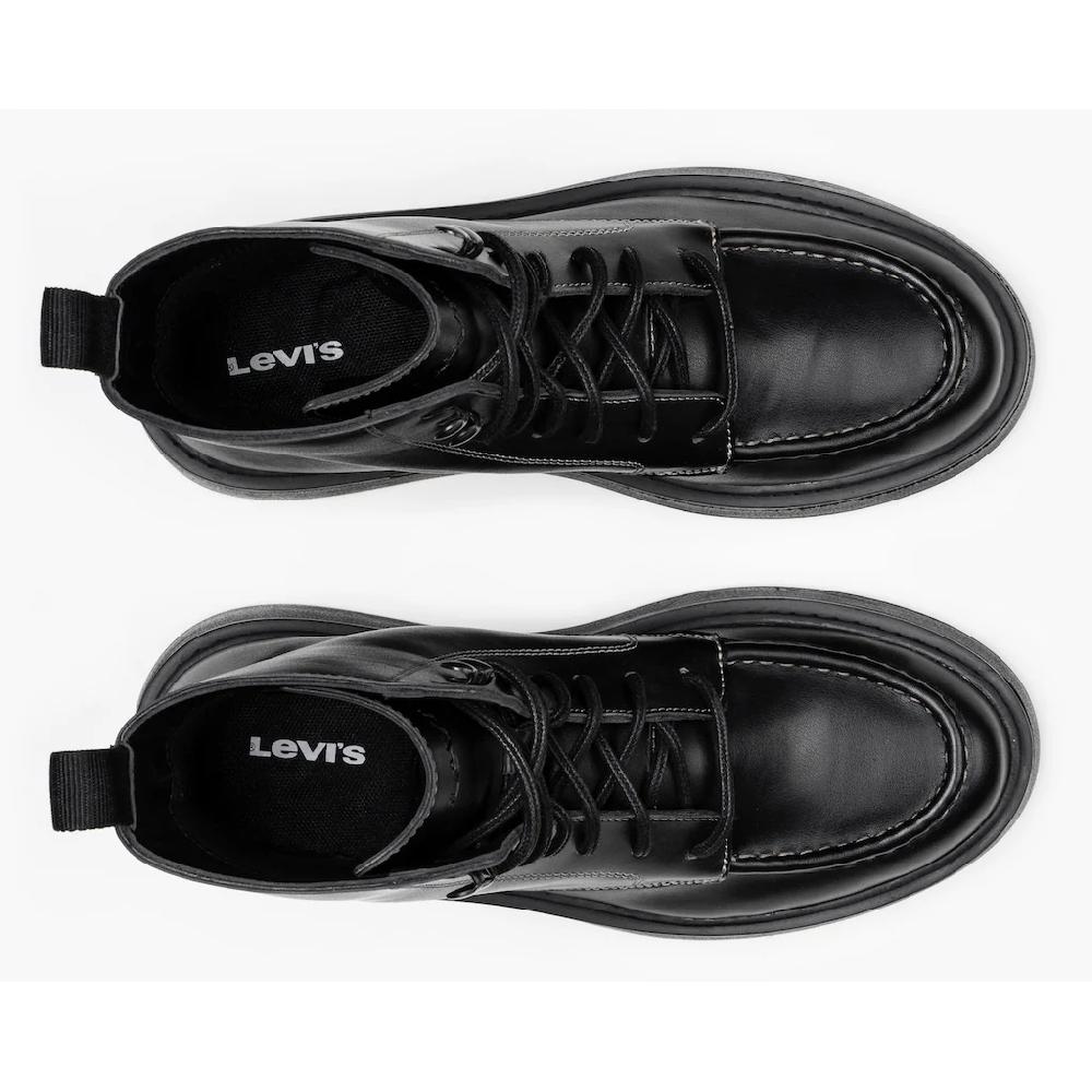 Levi's® Schnürboots »LUNA« Plateau Schnürstiefelette Boots Mit Kontrastnähten Online Kaufen