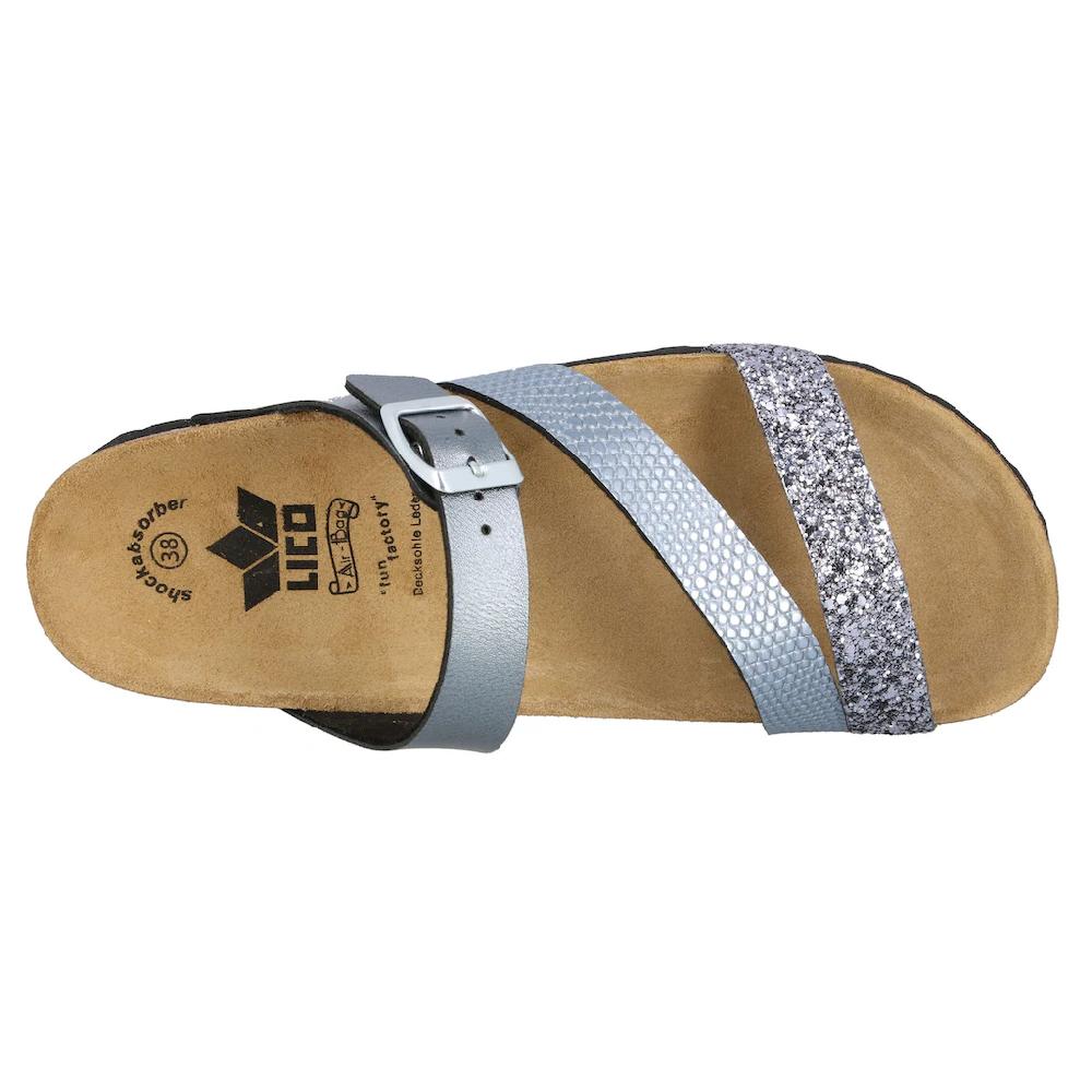 Lico Pantolette »Pantolette Natural Glitter«